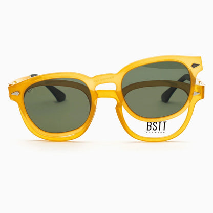 Occhiale da Vista Unisex Bstt Panda Miele Clip-On