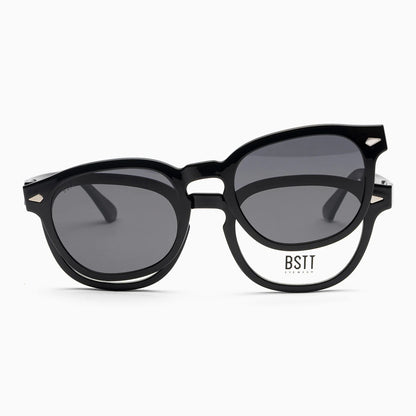 Occhiale da Vista Unisex Bstt Big Panda Nero Clip-On